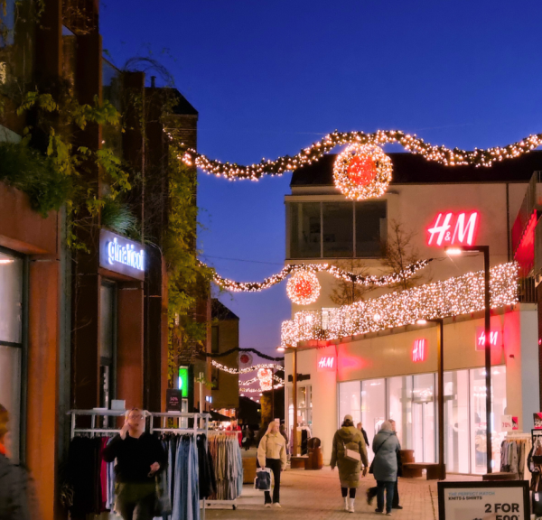 Juleshopping i Strædet i Køge