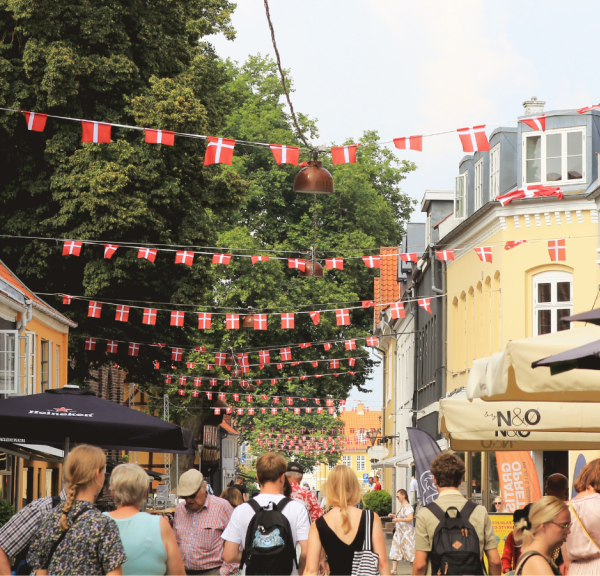 Flag i Nørregade