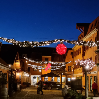 Jul i Køge - baggård