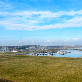 Udsigt til Køge Marina